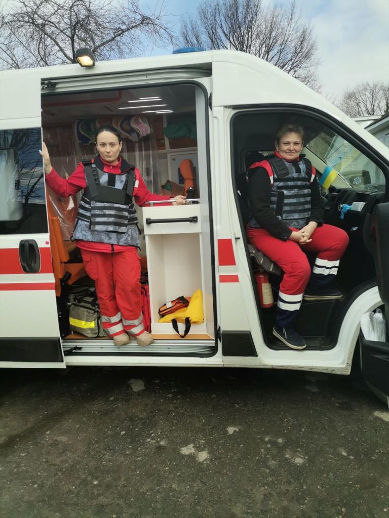 Ukrainian emergency responders