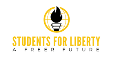 Students for Liberty logo featuring a torch.